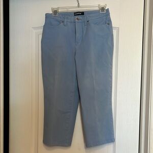 Light Blue CAMBIO Capri Jeans